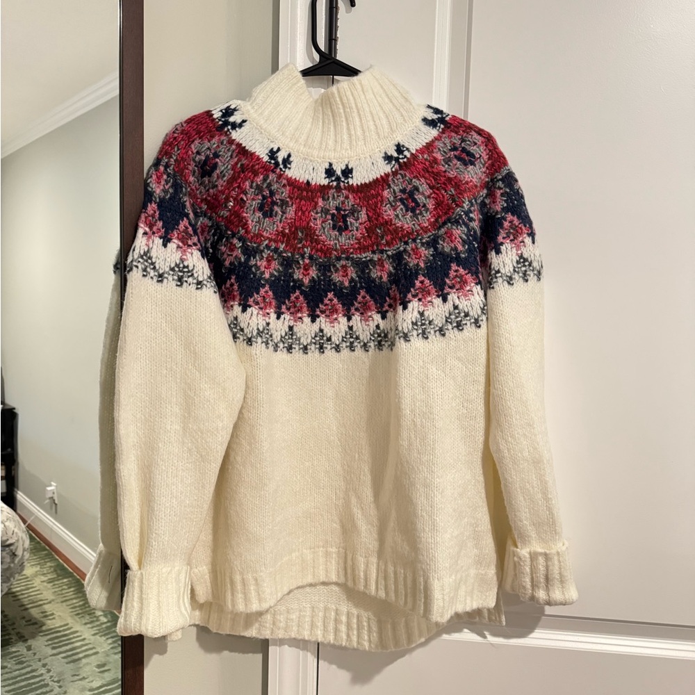 Lucky Brand - Cozy Fair Isle Knit Sweater